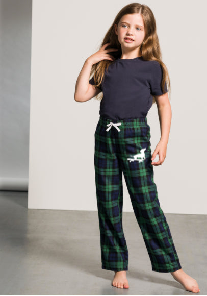 Navy/Green Check Pyjama Pants